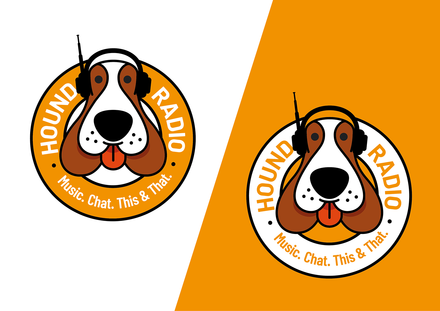 Diseño de Logo por Channel Studio para Hound Radio, LLC | Diseño #17779232