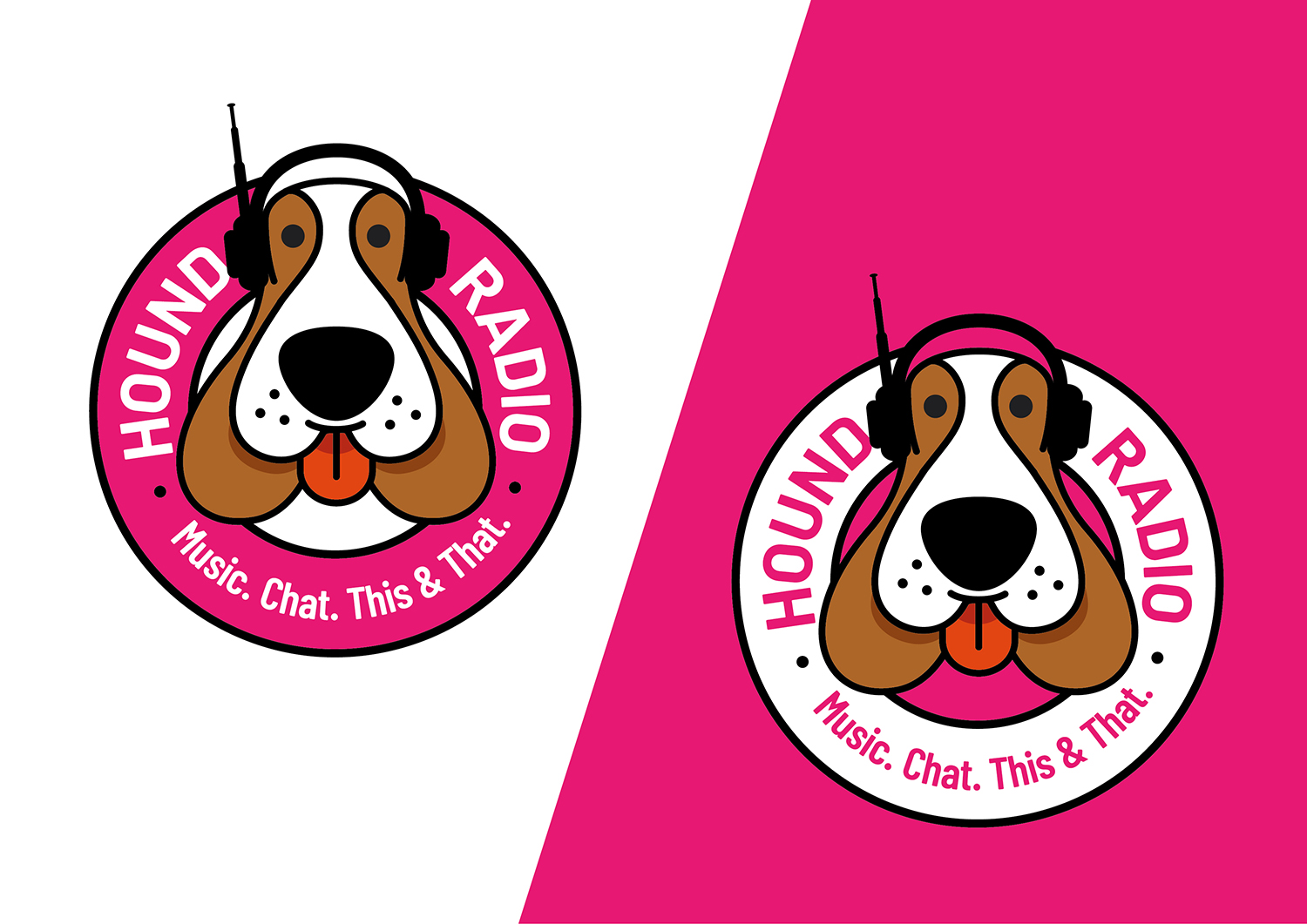 Diseño de Logo por Channel Studio para Hound Radio, LLC | Diseño #17779263