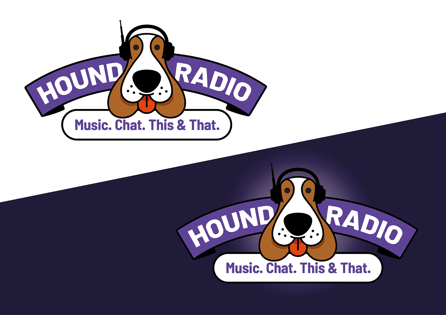 Diseño de Logo por Channel Studio para Hound Radio, LLC | Diseño #17790249