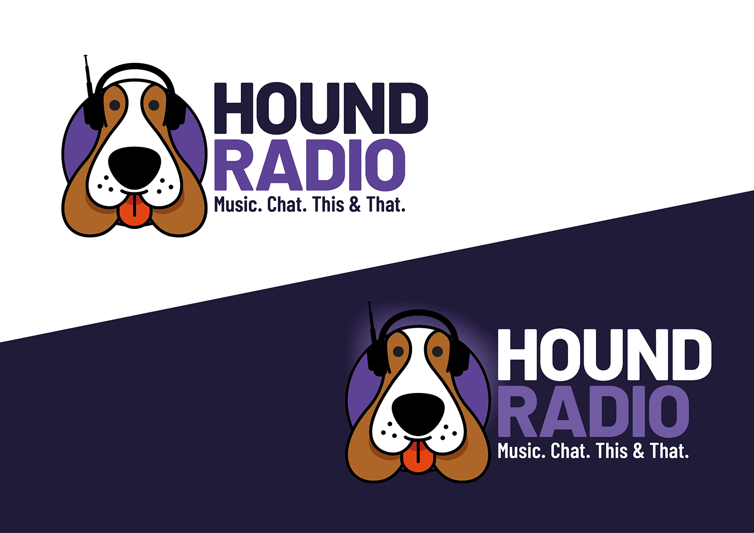 Logo Design by Channel Studio for Hound Radio, LLC | Design #17811906