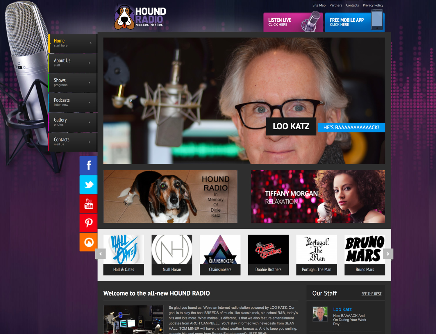 Logo Design by Channel Studio for Hound Radio, LLC | Design #17811907