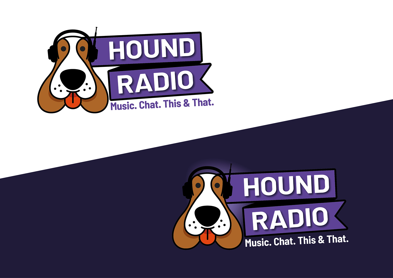 Logo Design by Channel Studio for Hound Radio, LLC | Design #17811910