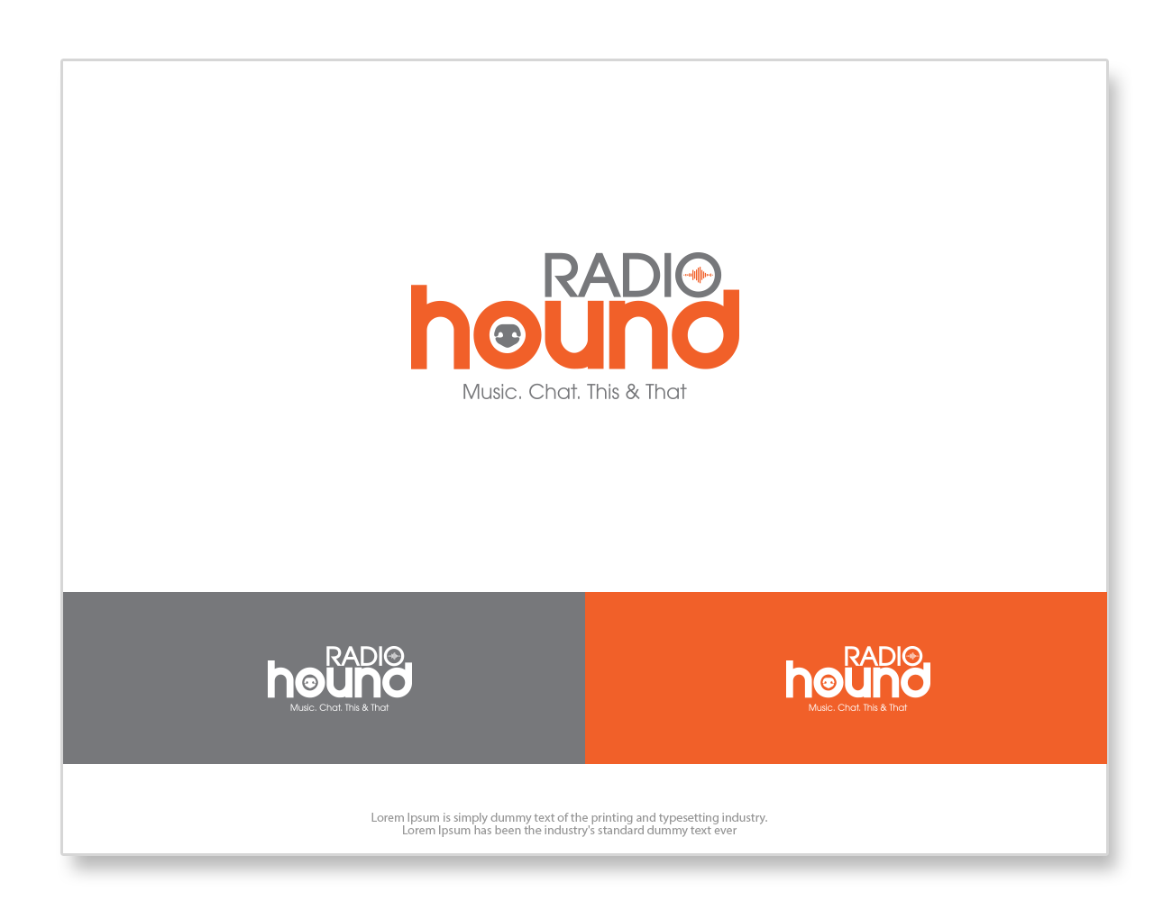 Logo Design by groomfox for Hound Radio, LLC | Design #17611749