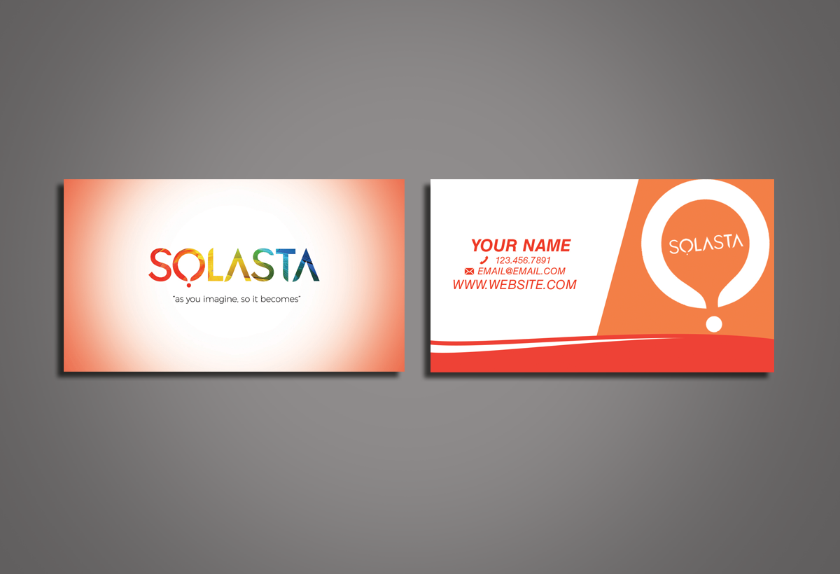 Business Card Design by Paulo Gomes for Solasta | Design #17494449