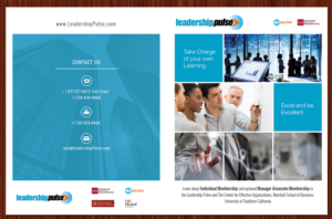 Leadership Pulse brochure | Brochure Design by Adylhere