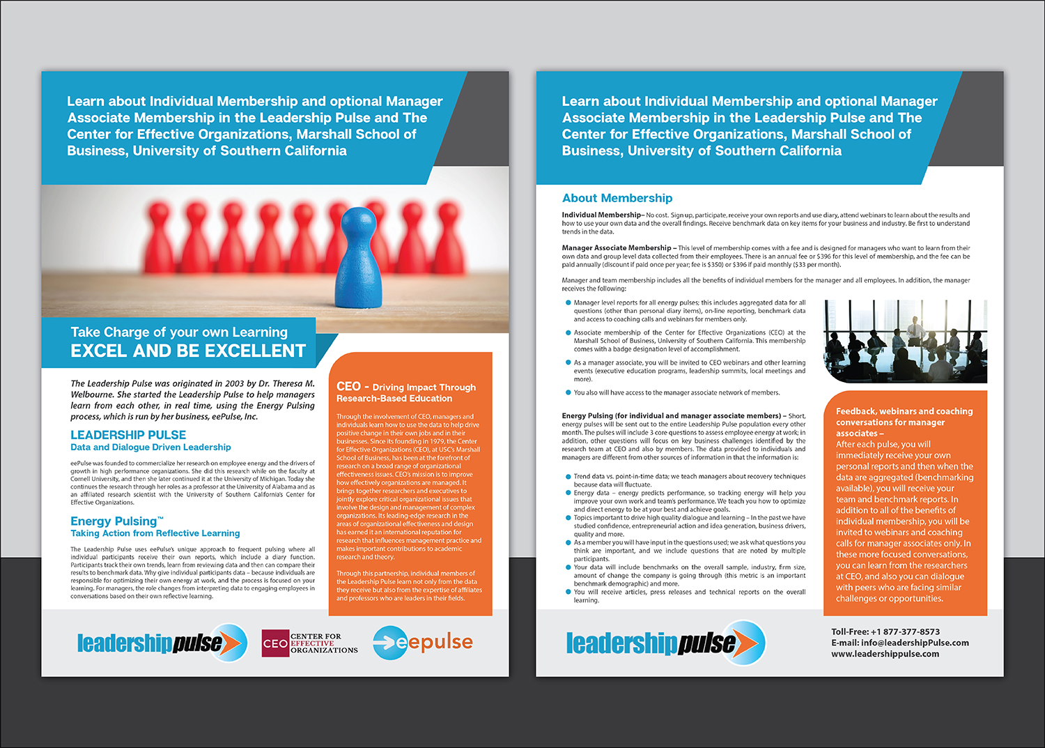 Brochure Design by Deziners Zone for eePulse, Inc. | Design #17499989