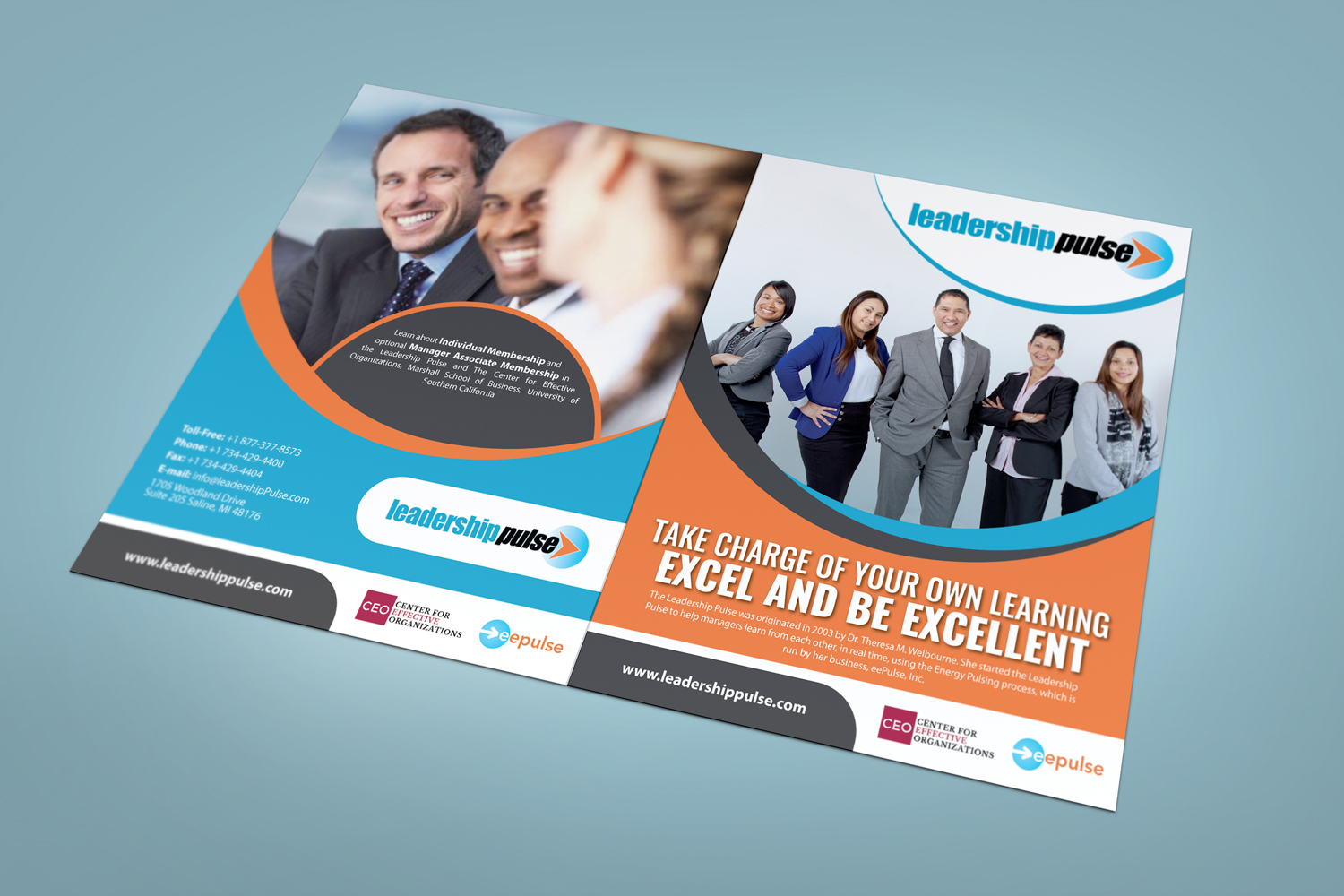 Diseño de Brochure por Dexter Solutions para eePulse, Inc. | Diseño #17502740