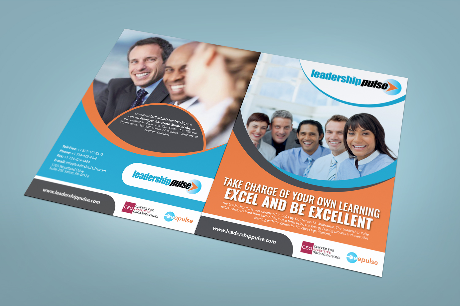 Brochure Design by Dexter Solutions for eePulse, Inc. | Design #17563623