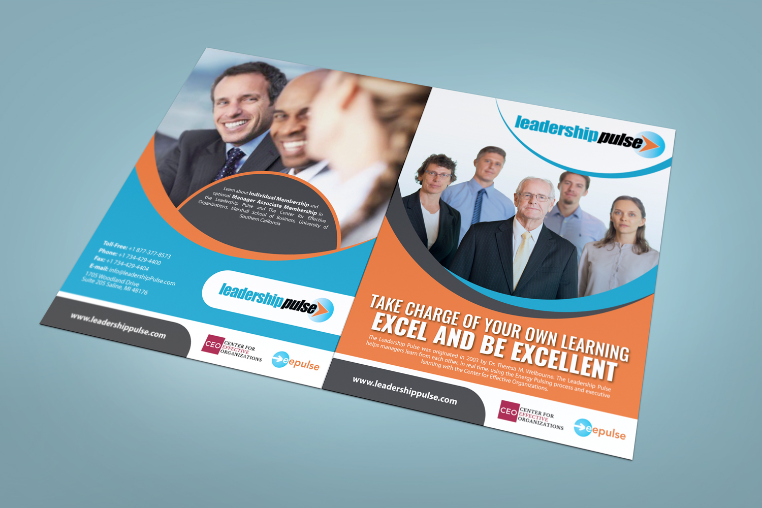 Brochure Design by Dexter Solutions for eePulse, Inc. | Design #17563624
