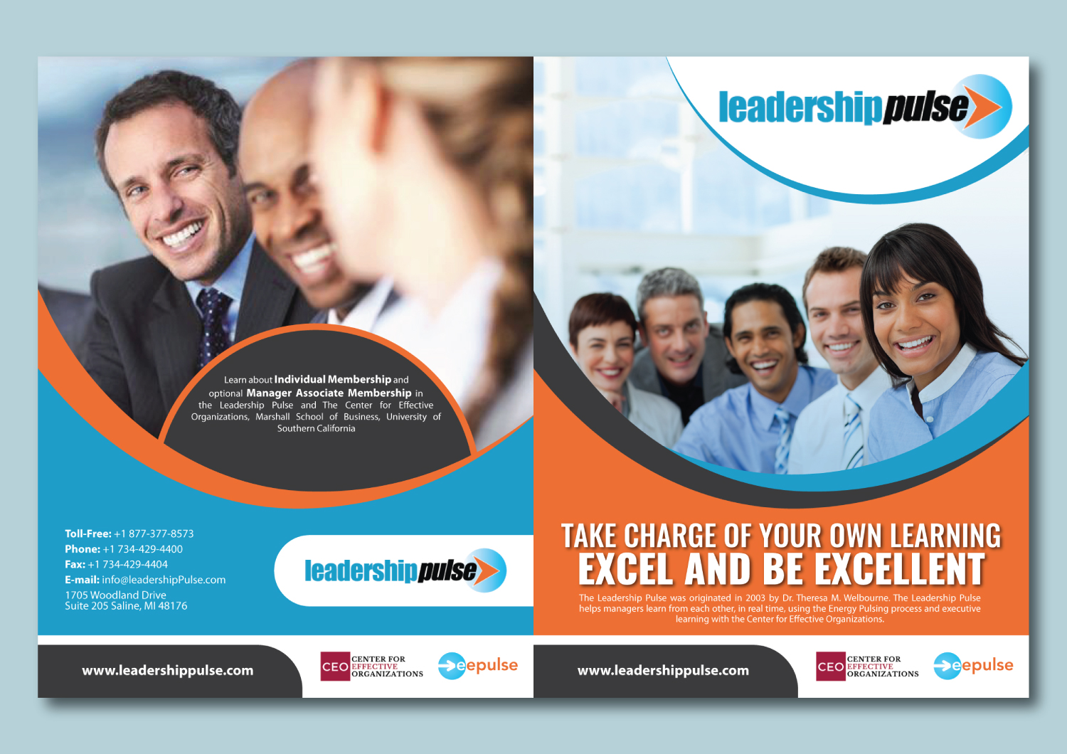 Brochure Design by Dexter Solutions for eePulse, Inc. | Design #17563627