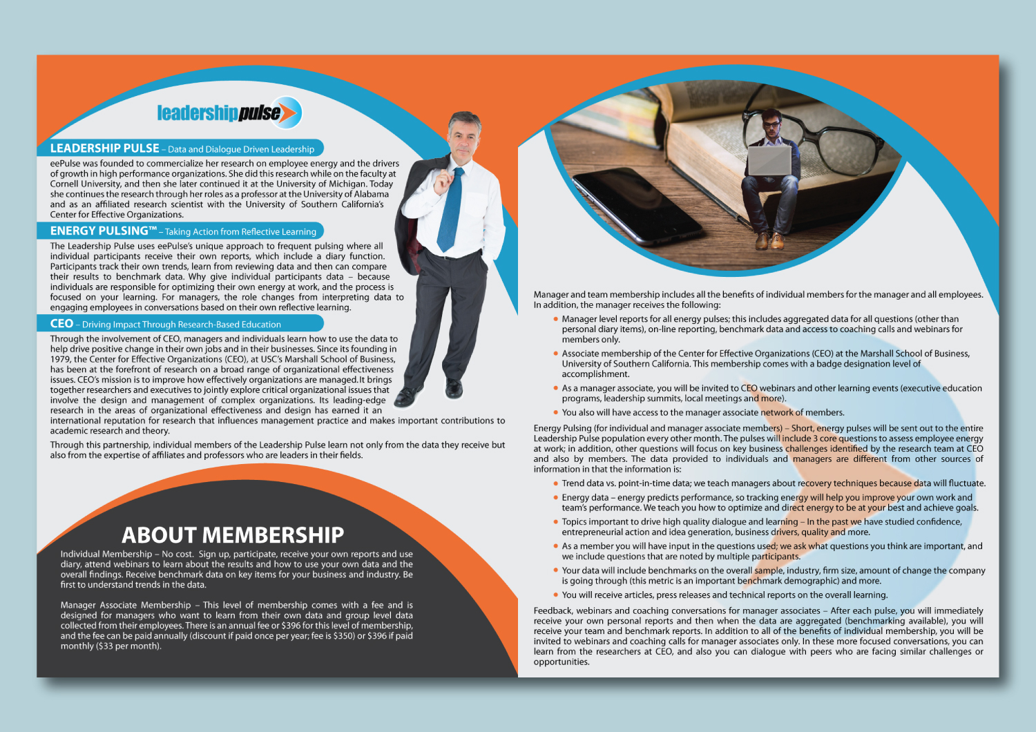 Brochure Design by Dexter Solutions for eePulse, Inc. | Design #17563662