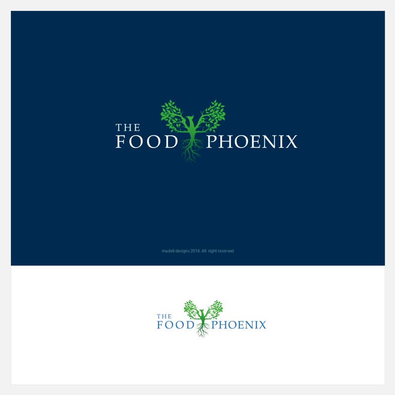Logo Design by Alex Martin for The Food Phoenix | Design #17490344