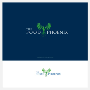 The Food Phoenix | Logo Design by Alex Martin