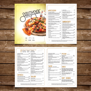 Design de Menu par masterminds pour Southside Social | Design #17691703