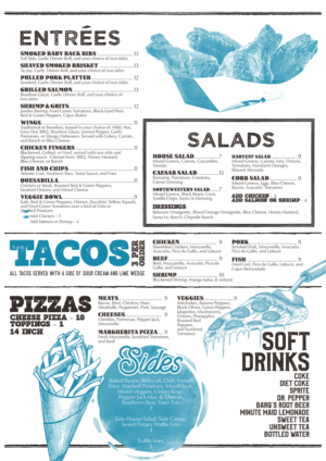 Menu Design by mrmrnjr for Southside Social | Design: #17711248