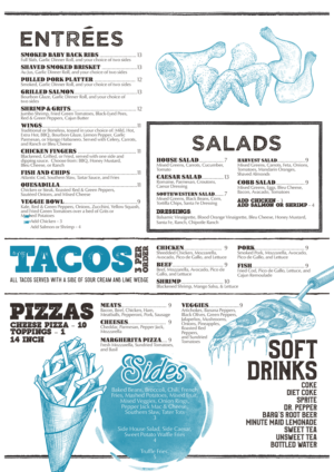 Menu Design by mrmrnjr for Southside Social | Design: #17723451