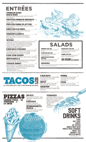 Menu Design by mrmrnjr