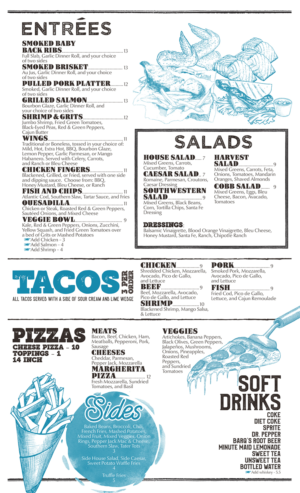 Menu Design by mrmrnjr for Southside Social | Design: #17820648