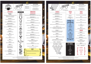 Menu Design by Pointer and Pointer Creative