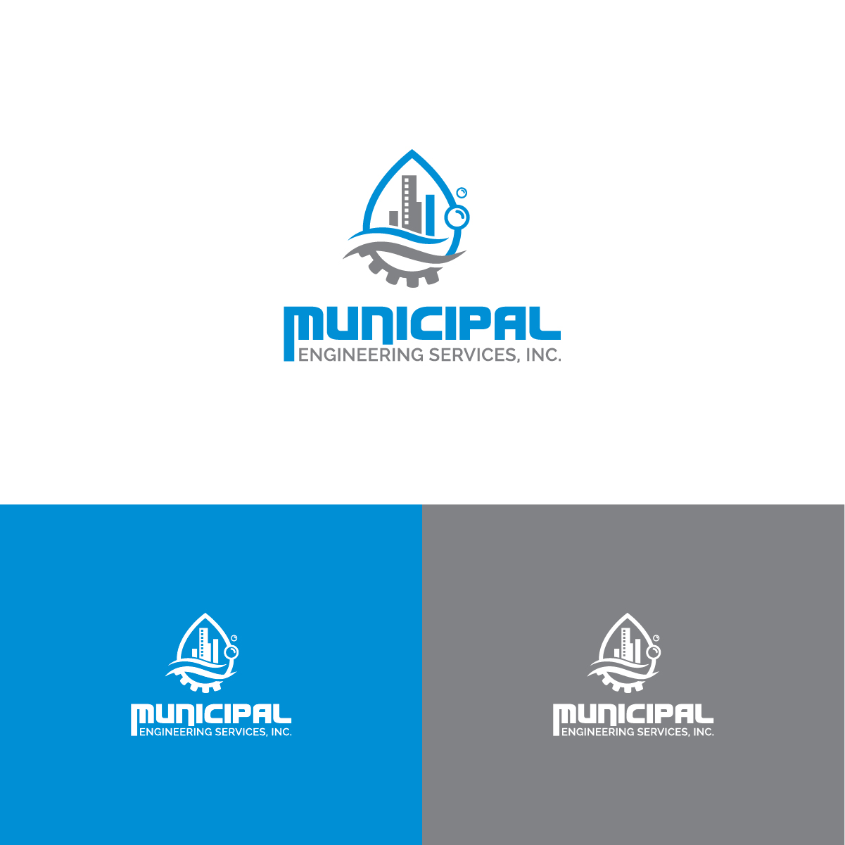 Logo-Design von Deziners Zone für Municipal Engineering Services | Design #17698303