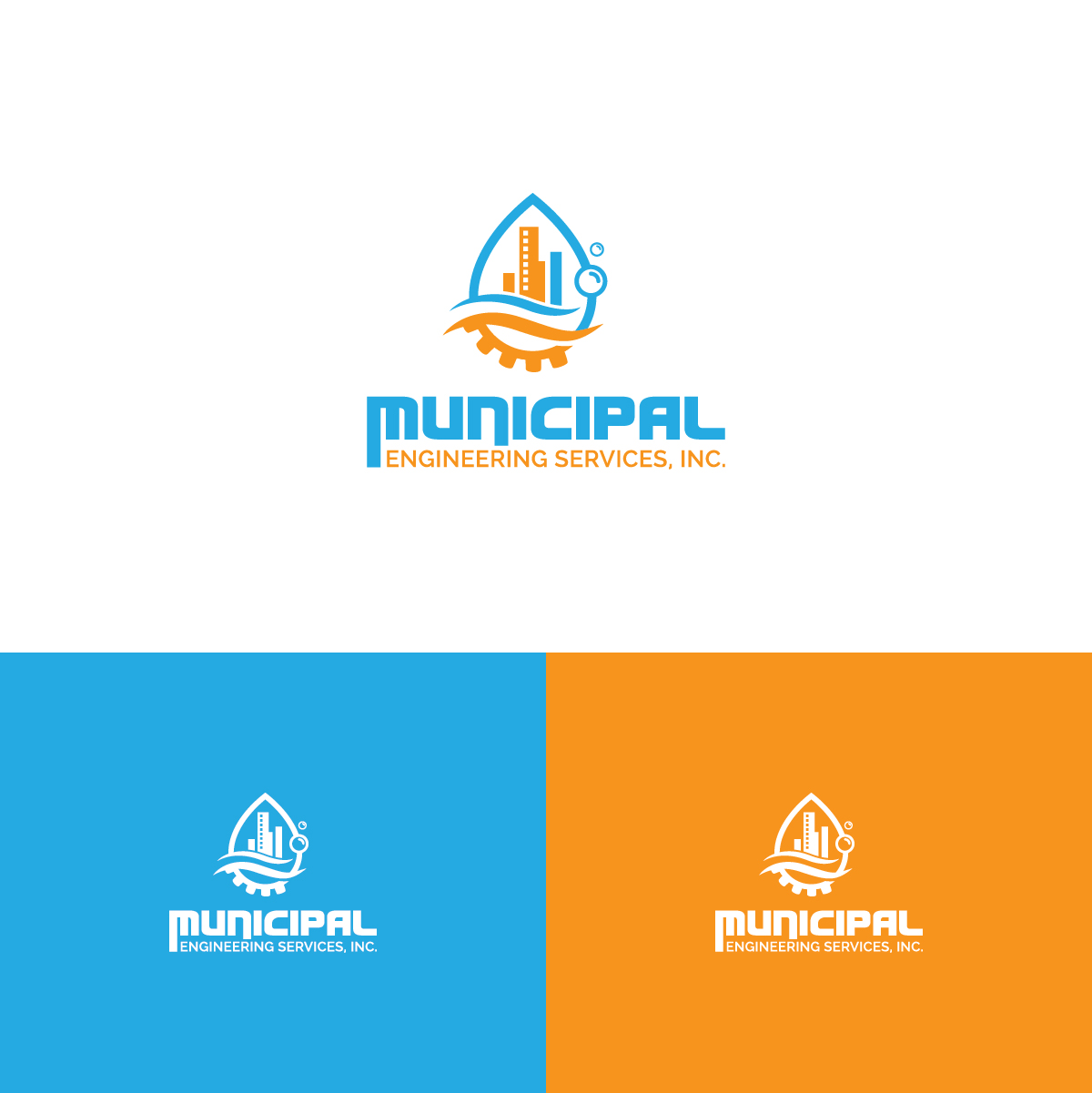 Logo Design by Deziners Zone for Municipal Engineering Services | Design #17698304