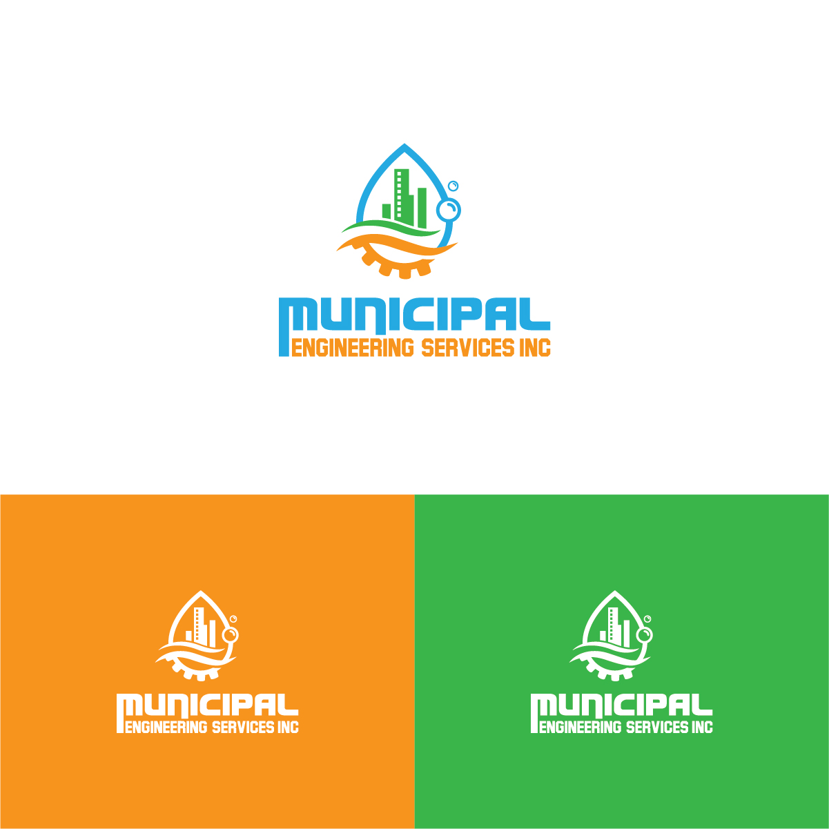 Logo Design by Deziners Zone for Municipal Engineering Services | Design #17704493