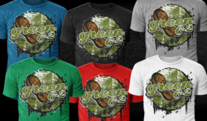 Green 6.2 Running Race T-Shirt Design | Design de T-shirt par Mayonpx