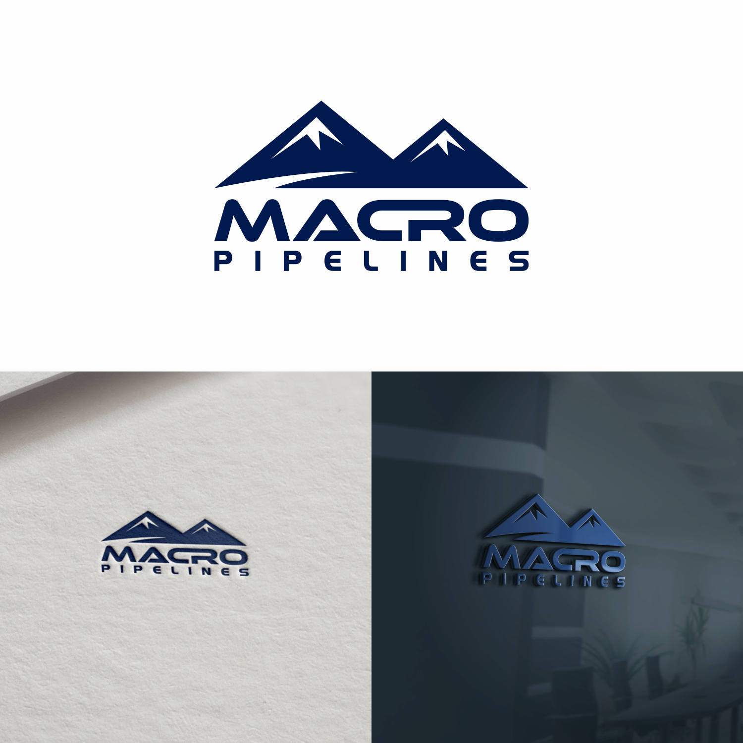 Logo Design by setyopras878 (kak chen) for Macro Pipelines | Design: #17783248
