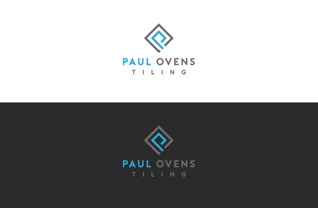 Logo Design by GLDesigns for Paul Ovens Tiling | Design #17494467