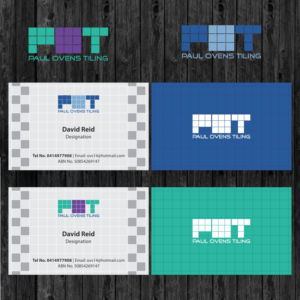 Logo Design by mdnegi for Paul Ovens Tiling | Design #17514880