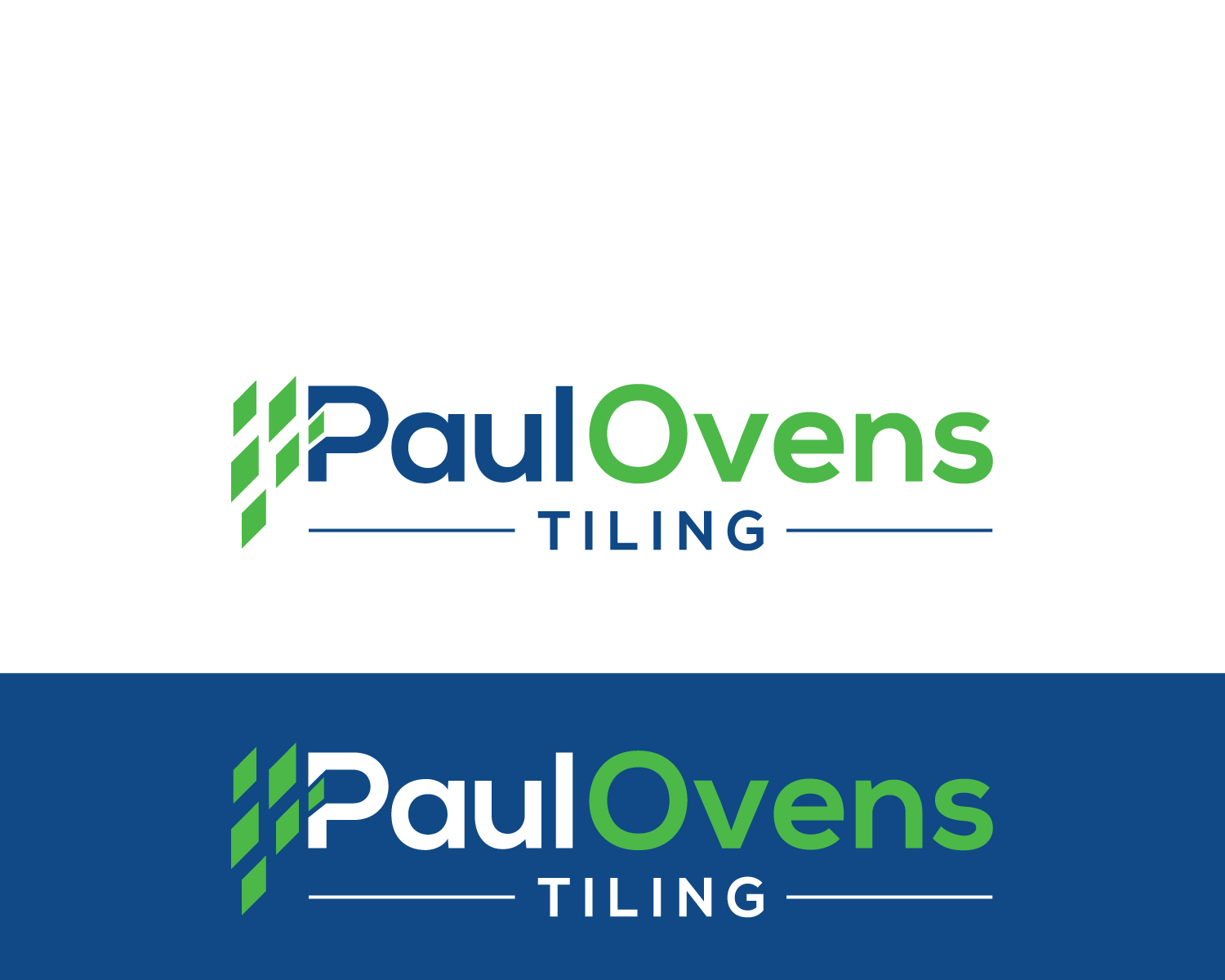 Logo-Design von Atec für Paul Ovens Tiling | Design #17503922