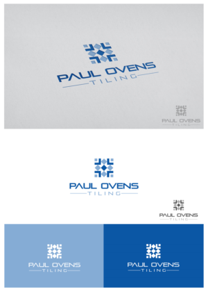 Logo Design by goranvisnjic82 for Paul Ovens Tiling | Design: #17501883