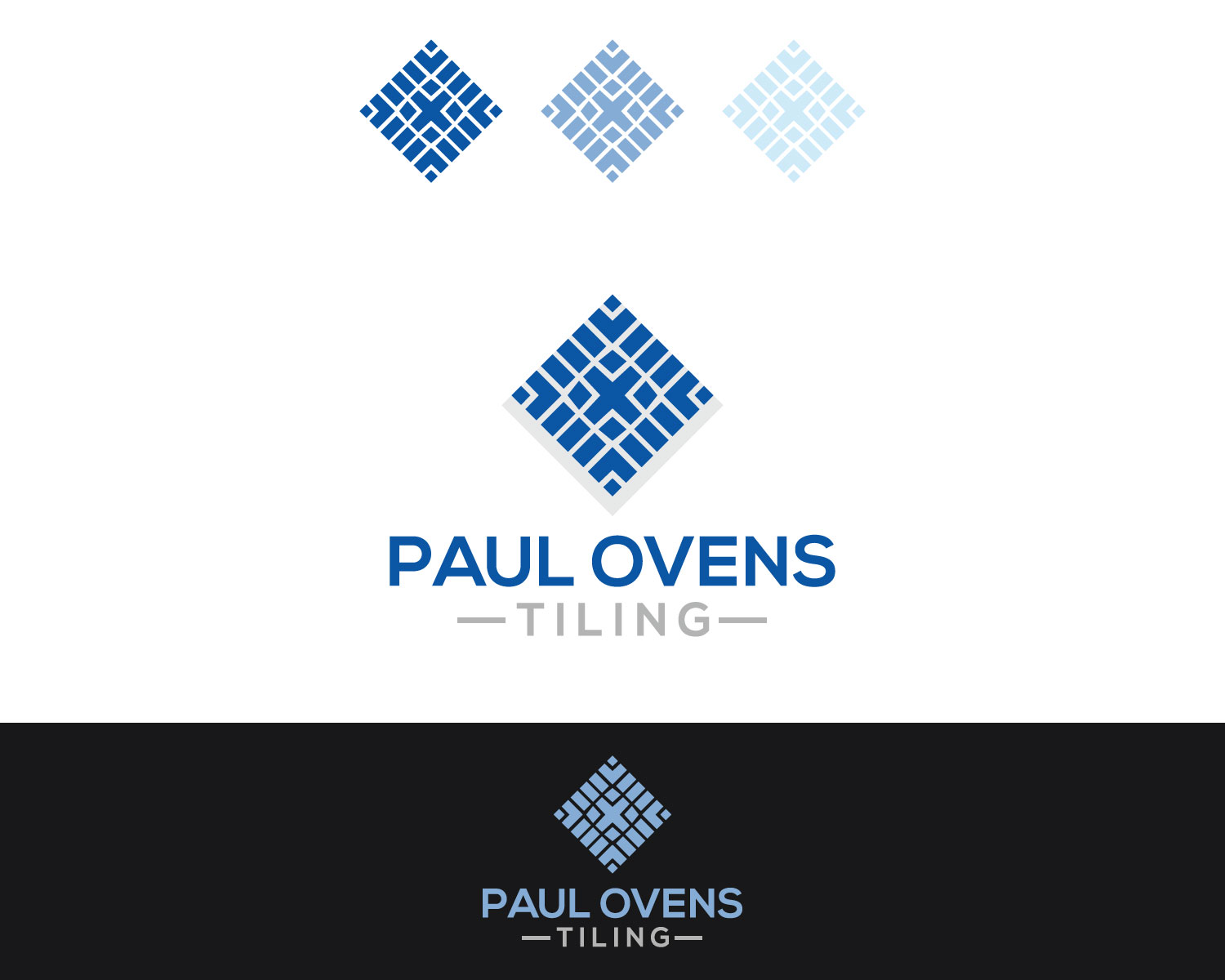 Logo-Design von MAWBM für Paul Ovens Tiling | Design #17527420