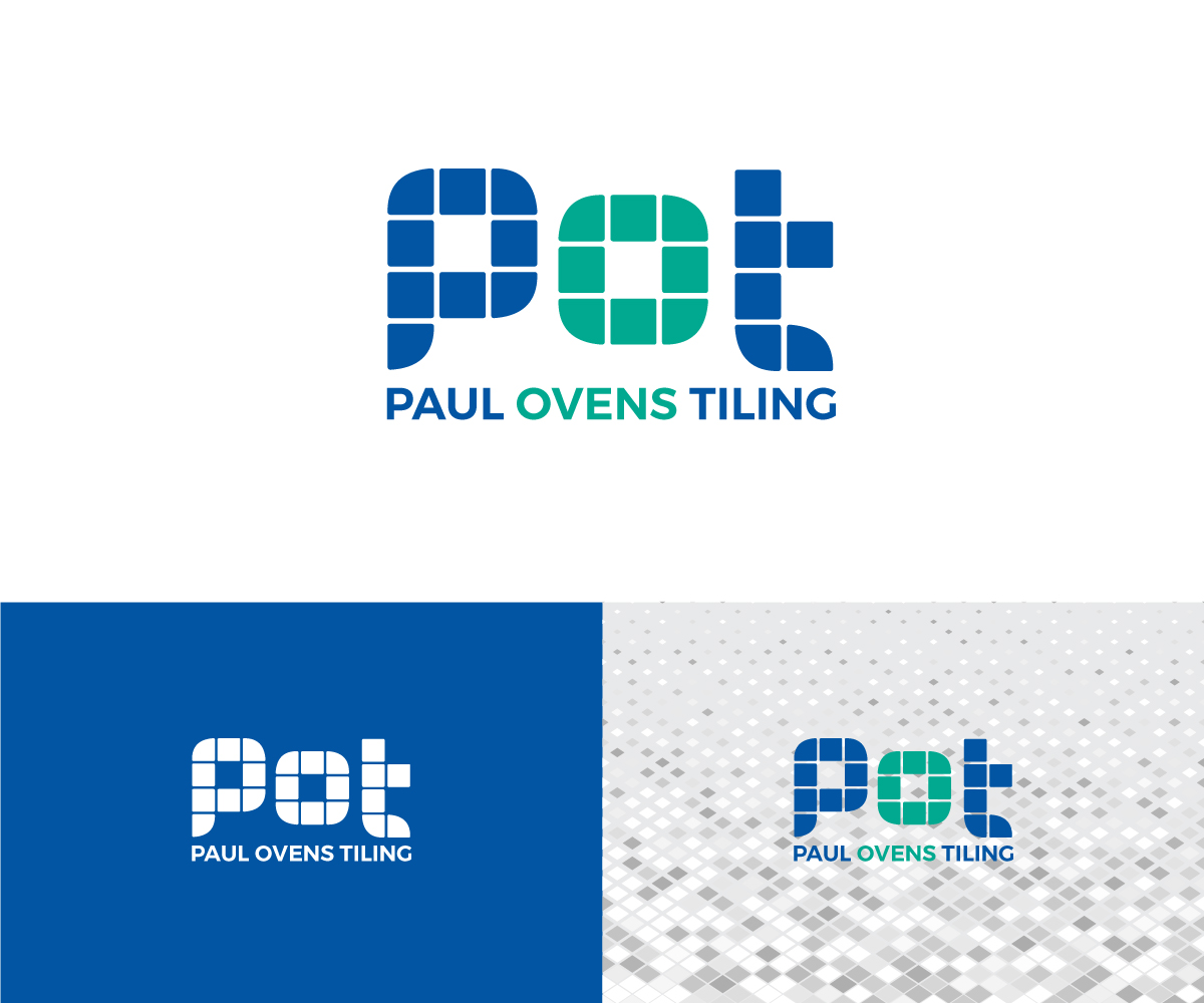 Logo-Design von eMARK für Paul Ovens Tiling | Design #17501330