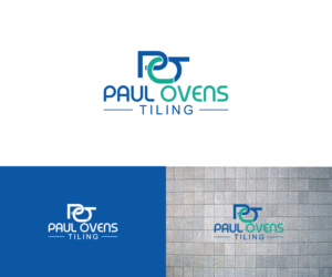 Logo Design by eMARK for Paul Ovens Tiling | Design: #17501331