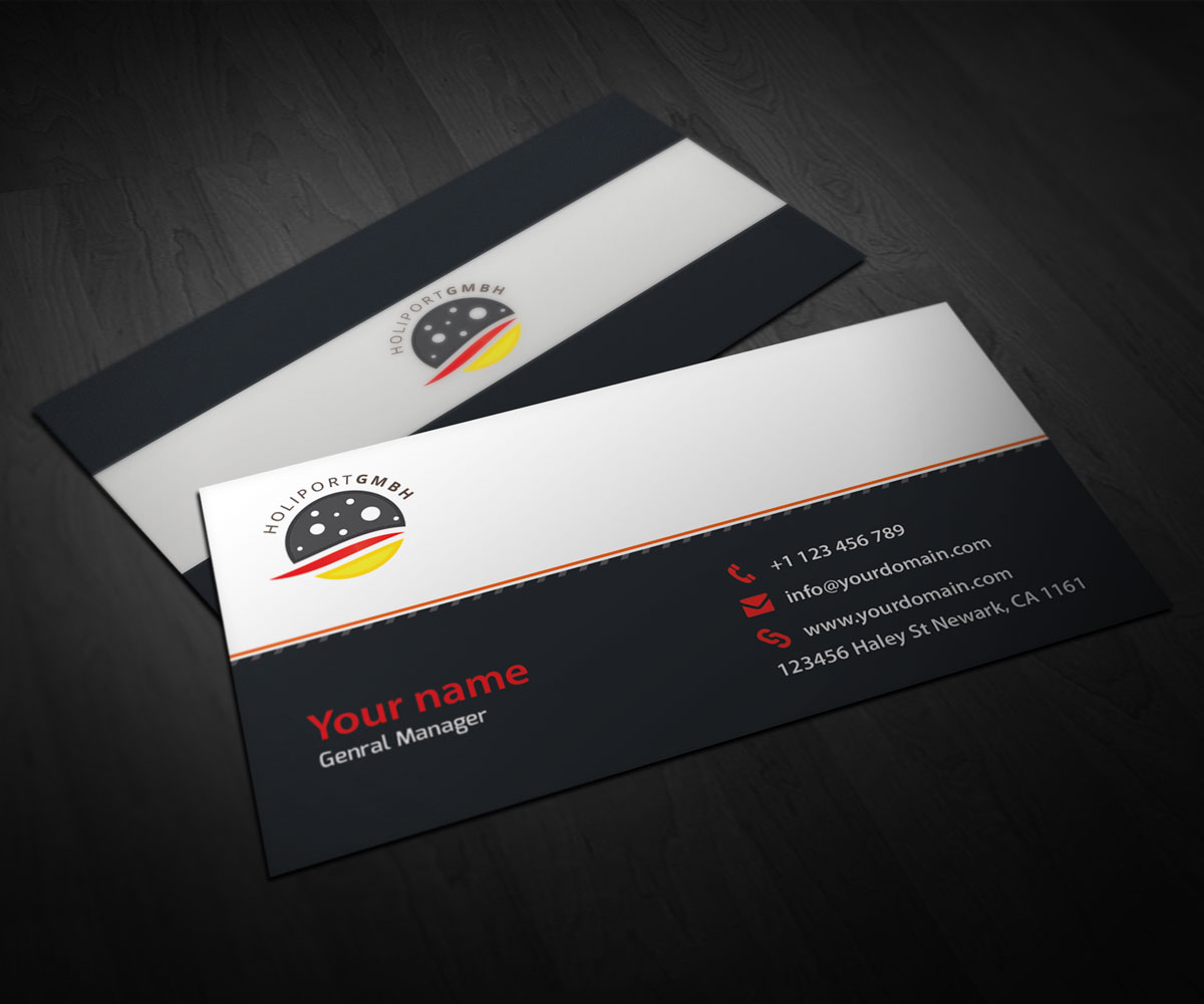 Logo and Business Card Design by Prashant Besra for HoliPort GmbH | Design #2727658