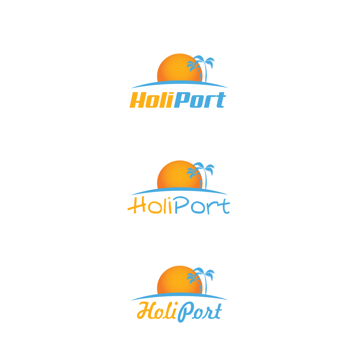 Logo- und Visitenkarten-Design von design_factory für HoliPort GmbH | Design #2728558