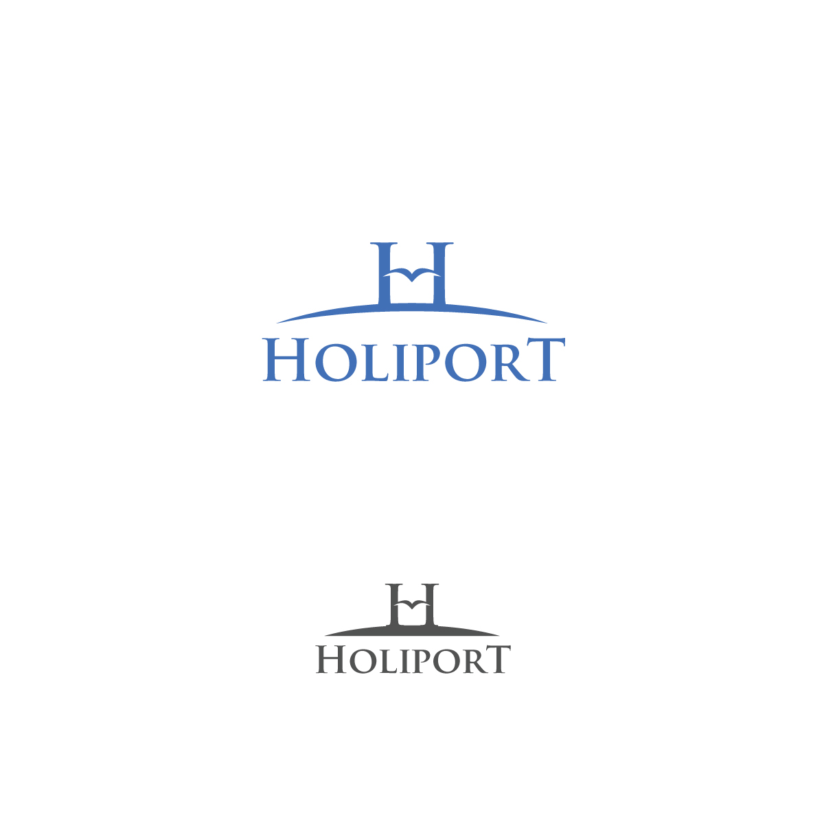 Logo and Business Card Design by design_factory for HoliPort GmbH | Design #2739175