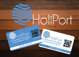 Logo- und Visitenkarten-Design von alexUS25 für HoliPort GmbH | Design #2735978