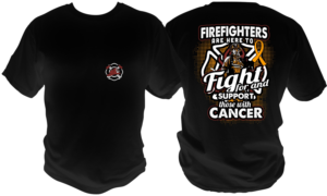 Firefighters Fighting Cancer and FOR those with Cancer | T-Shirt-Design von bacujkov
