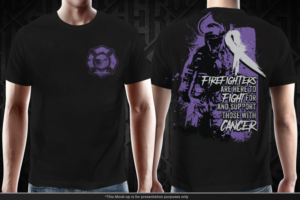 Firefighters Fighting Cancer and FOR those with Cancer | T-Shirt-Design von gekgrfx