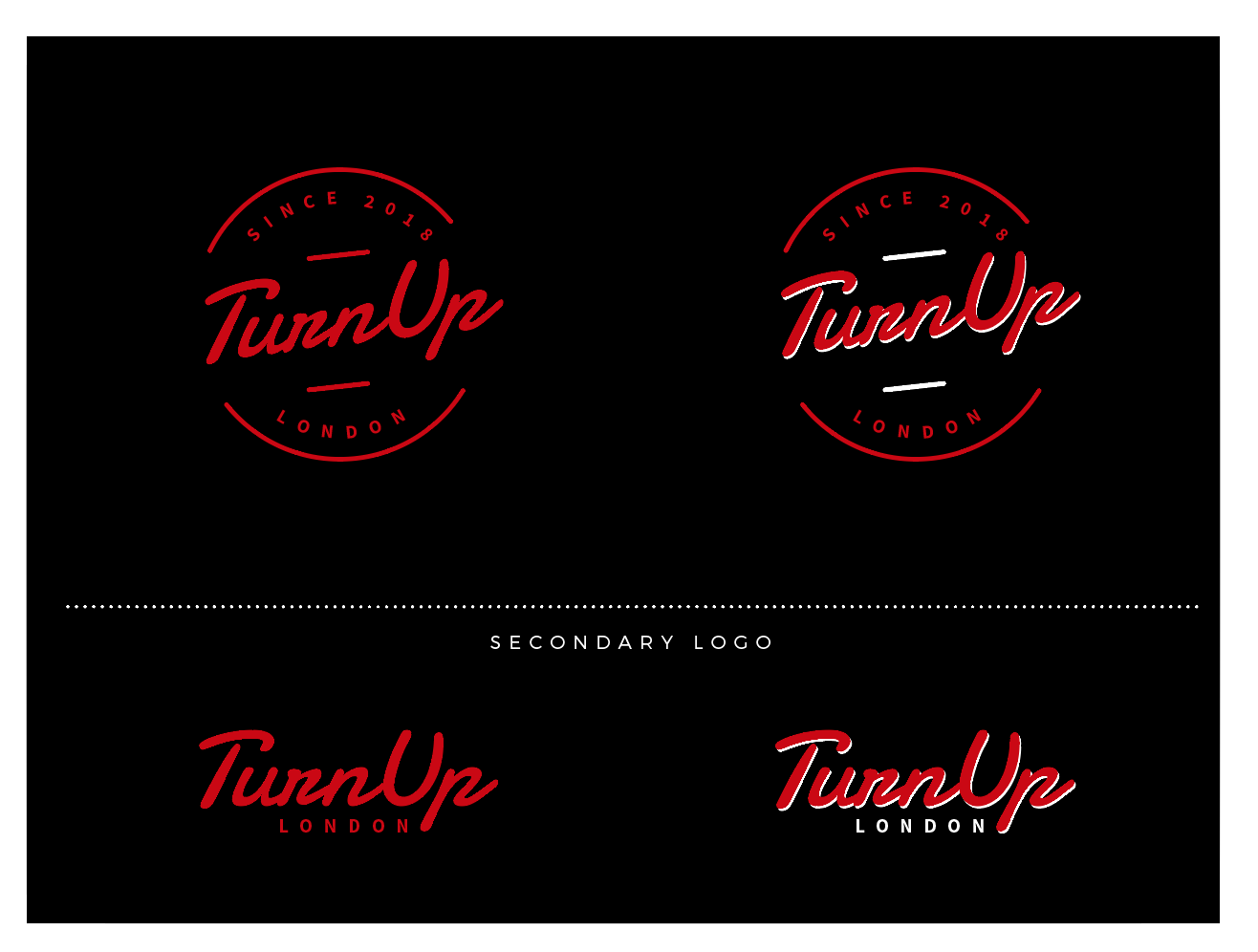 Logo Design by wonderland for Turn Up London | Design #17490990