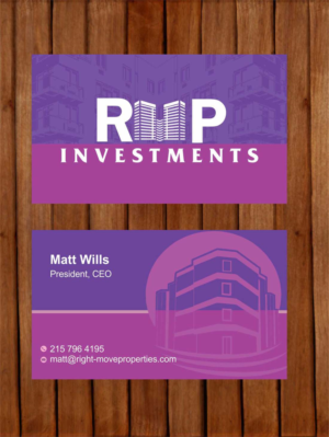 Business Card Design by yadavsushil for Right Move Properties | Design #17564991