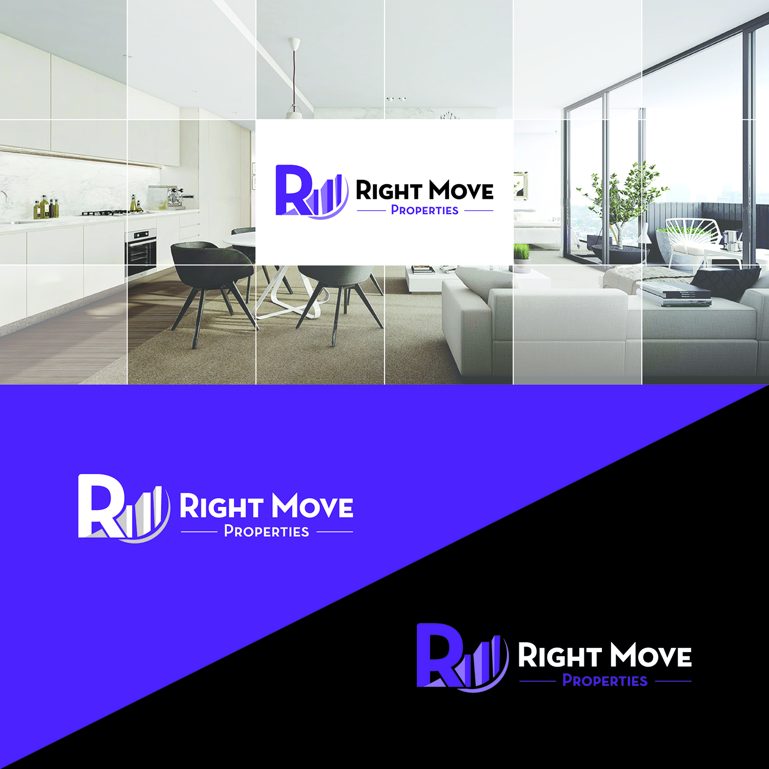 Business Card Design by MTu for Right Move Properties | Design #17533336