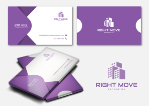 Right Move Properties (or RMP) - multifamily specialists | Diseño de Tarjeta de Presentación por Kristijan Trajchev