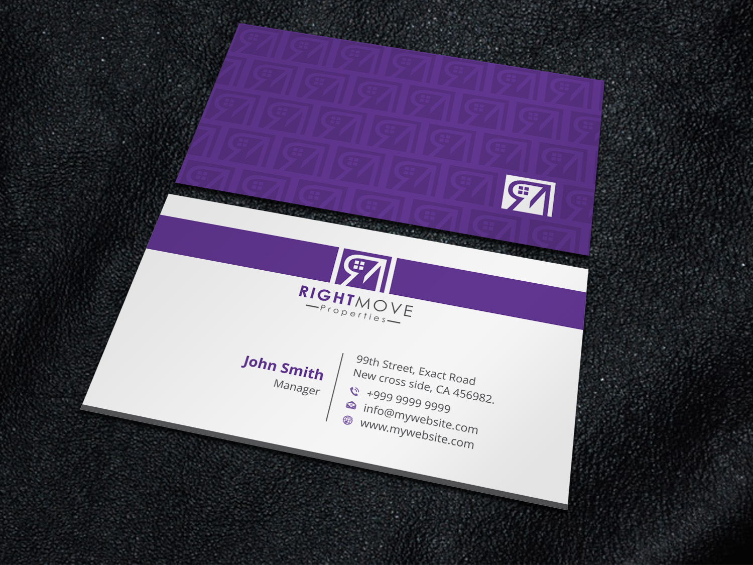 Business Card Design by Xpert for Right Move Properties | Design #17533339