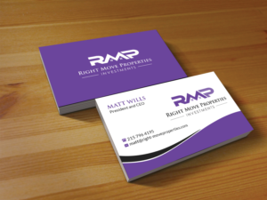 Business Card Design by Creations Box 2015 for Right Move Properties | Design: #17563303