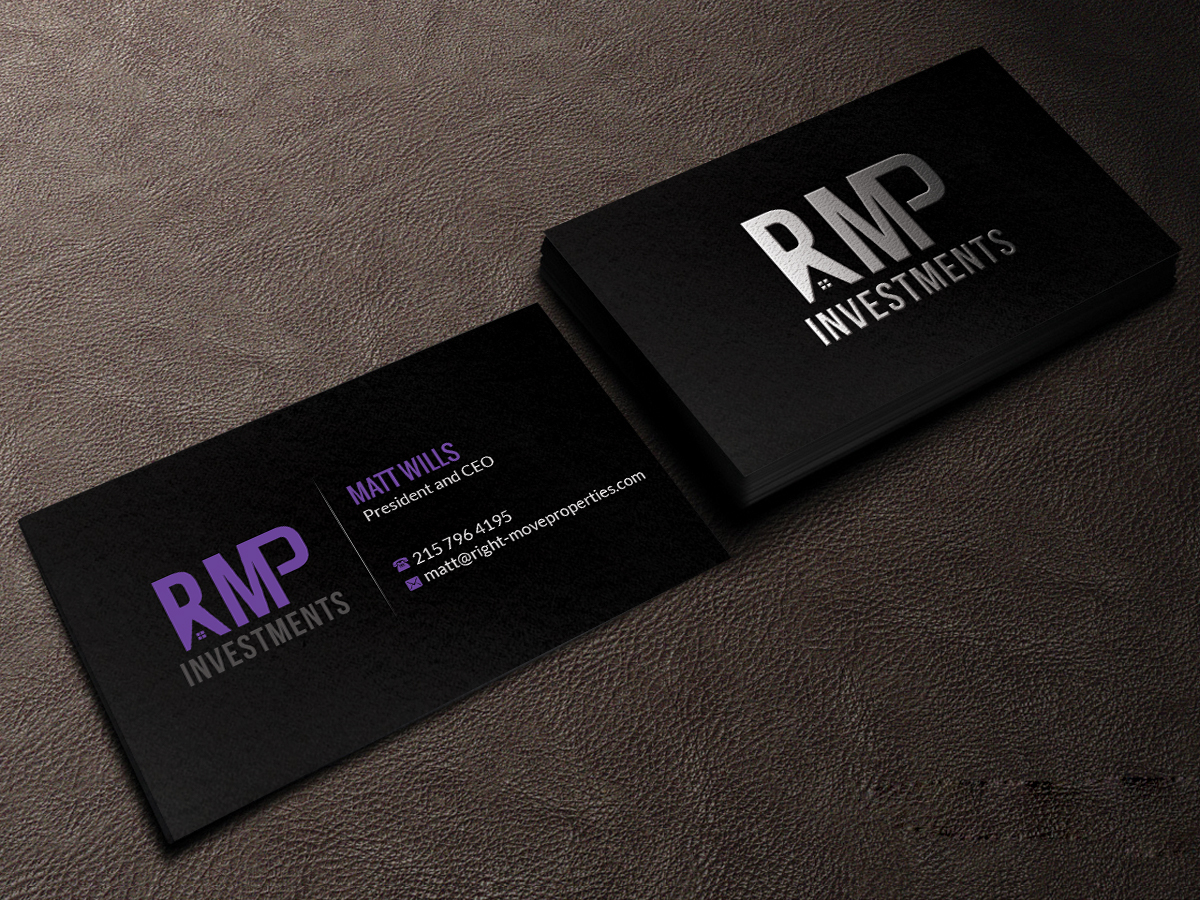 Visitenkarten-Design von Creations Box 2015 für Right Move Properties | Design #17563305