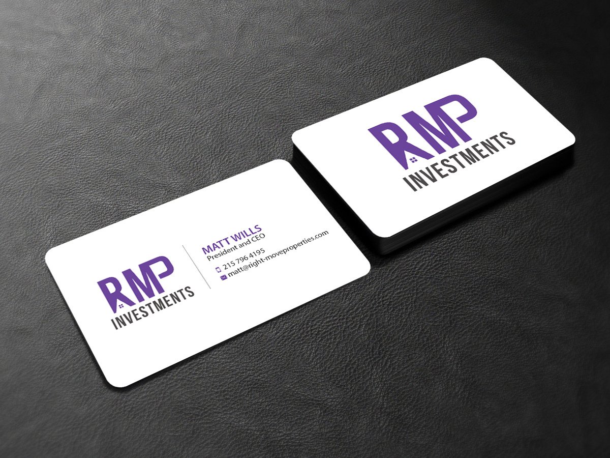 Business Card Design by Creations Box 2015 for Right Move Properties | Design #17563320