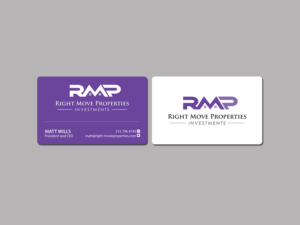 Business Card Design by Creations Box 2015 for Right Move Properties | Design: #17563359